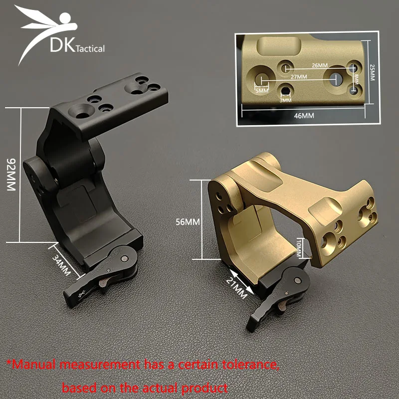 Tactical Metal FTC Bracket G33 G43 Sight 558 Foldable Bracket Suitable For Installation Accessories of Hunting Weapons