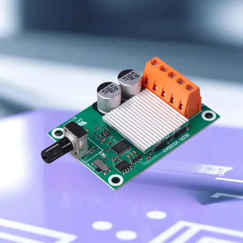 موثوقة 75 واط 200 واط فرش السيارات محرك لوحة تحكم تيار مستمر 6-24 فولت ، لمحركات مروحة عالية الطاقة 6V12V24V