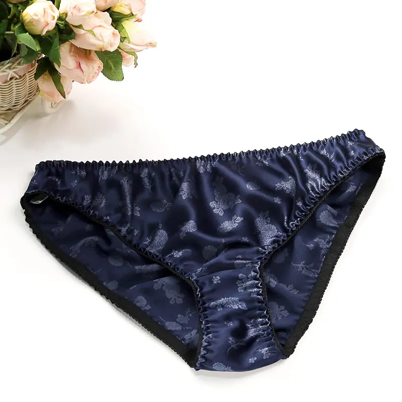 Navy jacquard