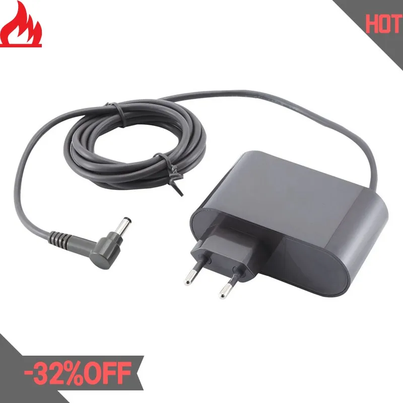 เหมาะสำหรับเครื่องชาร์จแบตเตอรี่เครื่องดูด V8 V6 Dyson V7 (ปลั๊ก EU)