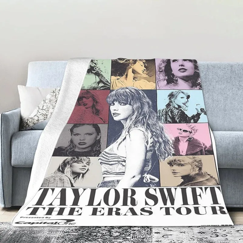 Lover Reputation album print Blanket Sofa Winter Warm T-Taylor Bed Fleece Camp Fluffy Soft Blankets full Size Microfiber Bedding