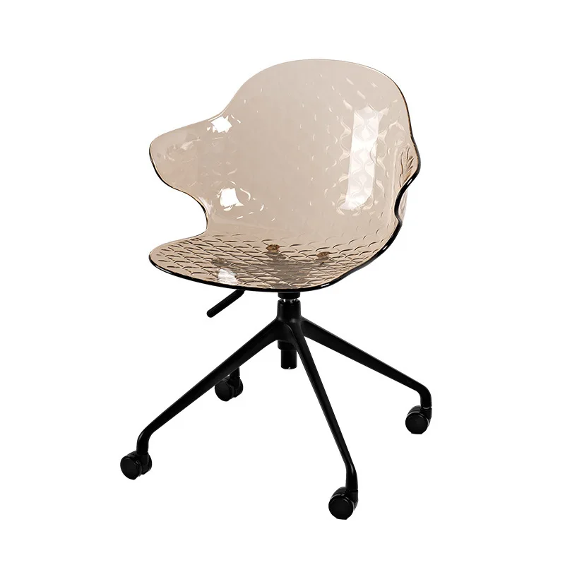 Household Lift Chair Backrest Office Acrylic Transparent Mobile