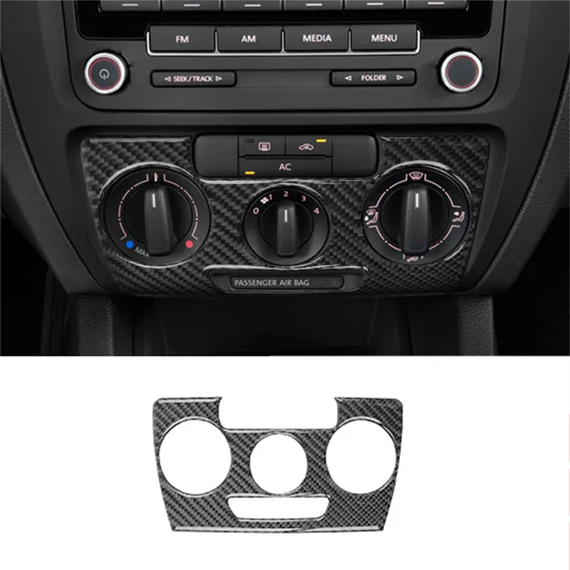 Auto Innen Dekoration Schutz Carbon Faser Aufkleber Für Volkswagen VW Jetta 2011 2012 2013 2014 Auto Styling Zubehör – Detail 23