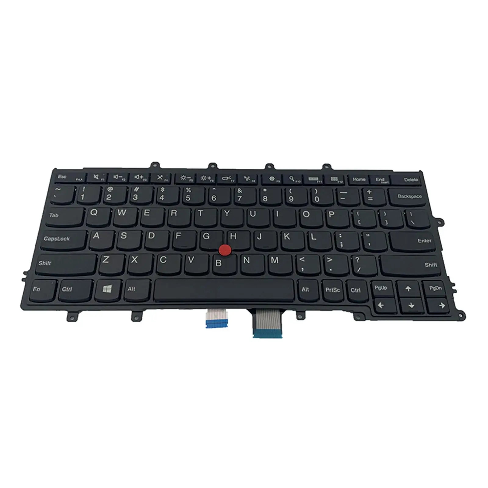 Teclado de laptop com ponteiro para notebook x230S x240S x240i preto