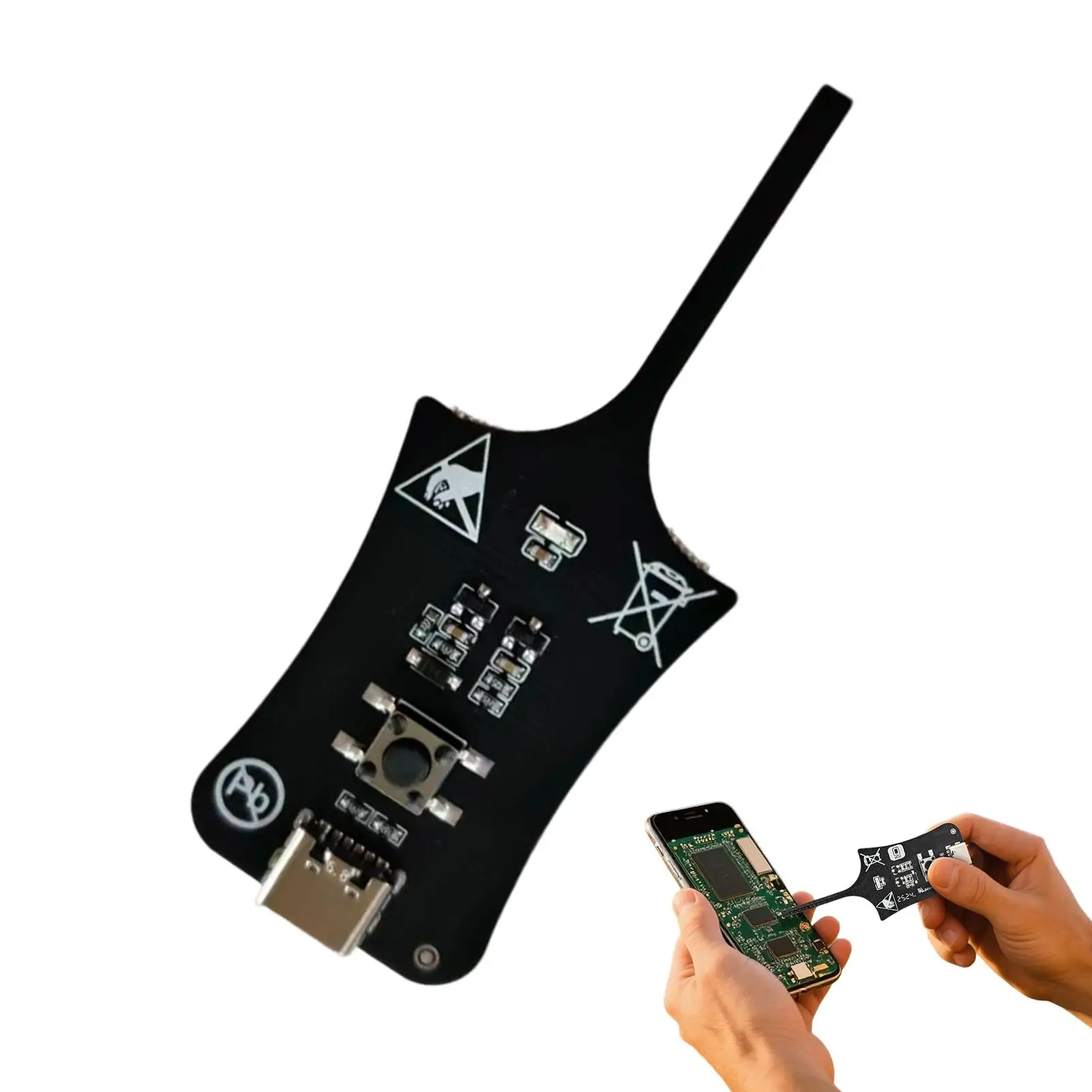 Inductance Meter Motherboard Coil Check Tool Accurate Inductance Coil Meter for Electronics Technicians Engineers Appliance