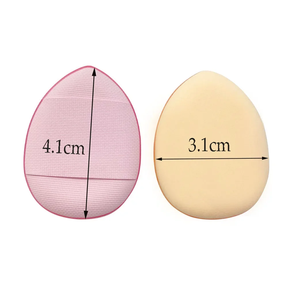 20 stücke Mini Finger Puff Foundation Pulver Detail Make-Up Schwamm Gesicht Concealer Creme Mischung Kosmetische Zubehör Make-Up-Tools