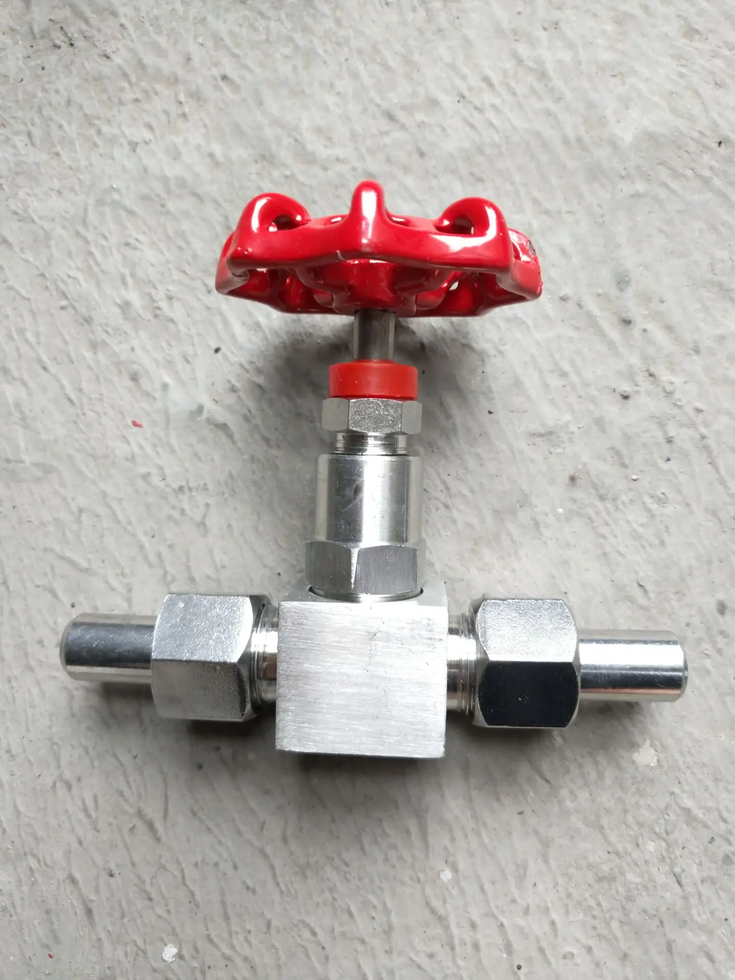 

J21W-160P stainless steel 304 316 external thread needle valve with welded pipe DN6 10 15 20 25