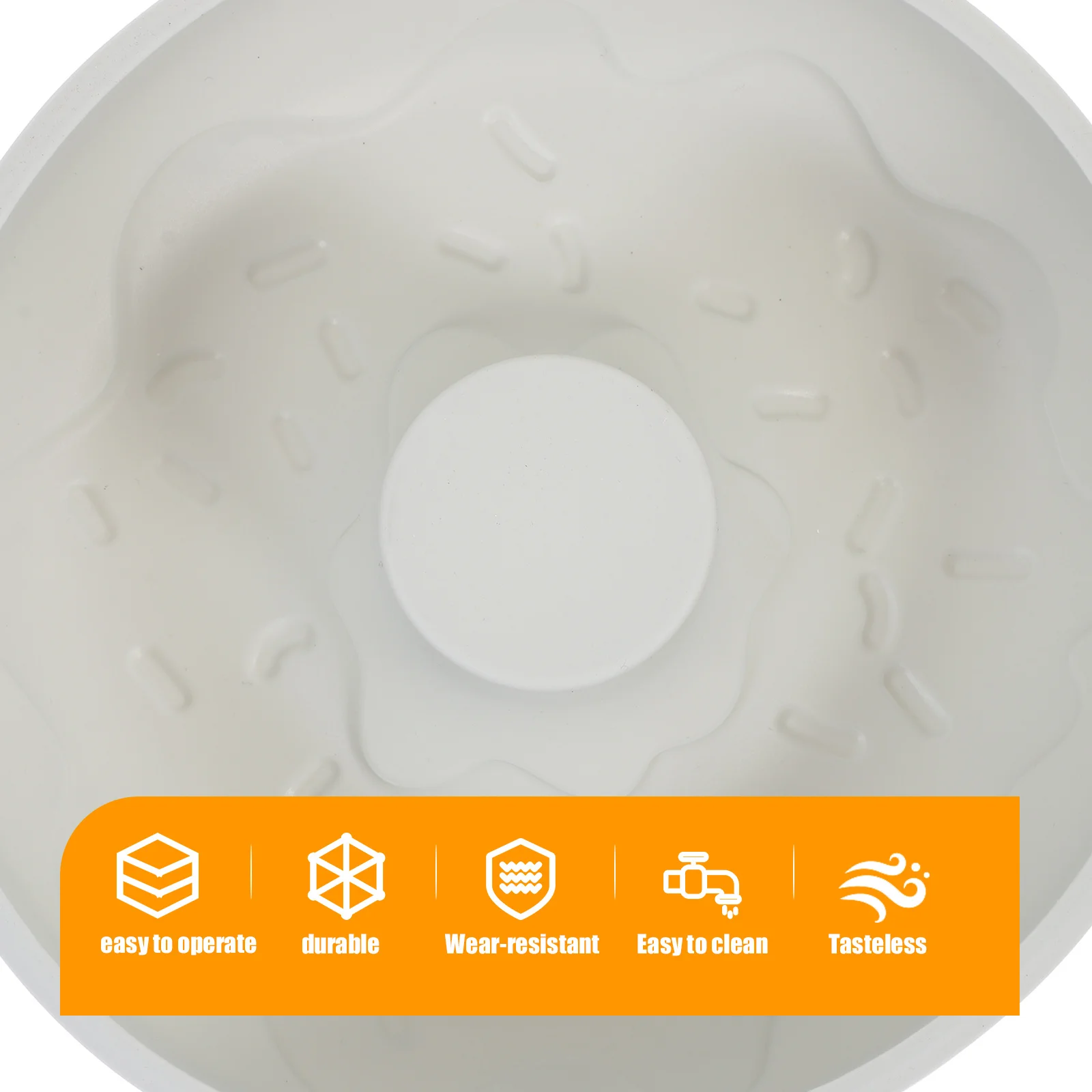 Donut Mold Reusable Round Doughnut Pans for Baking Tray Wedding Silica Gel Molds Mini DIY