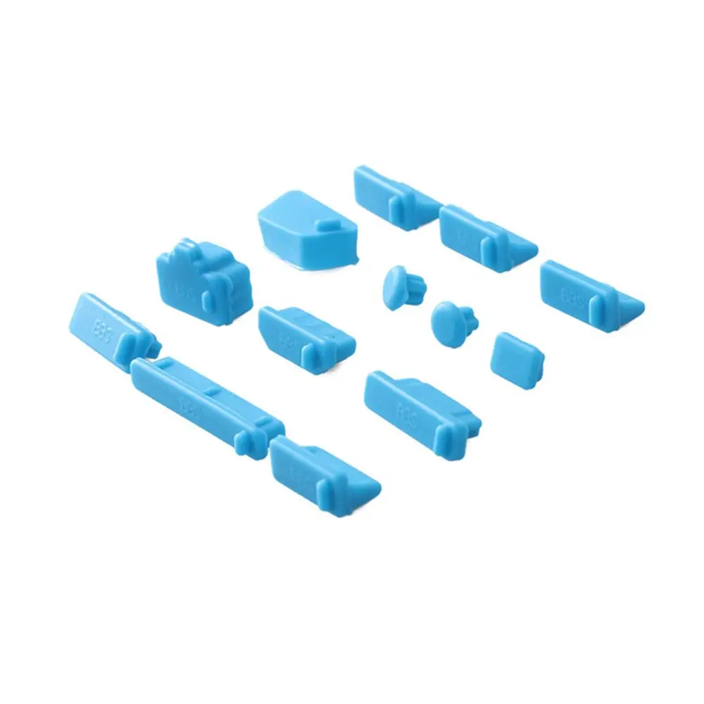 Anti Dust Protective USB Port RJ45 Silicone Computer Accessories Interface Cover Anti-Dust Plug Dustproof Cover Dust Stopper