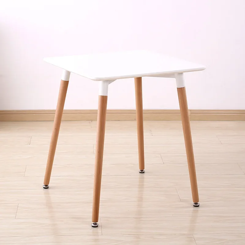 Nordic dining table fashion  home creative solid wood living room  restaurant  and chairs