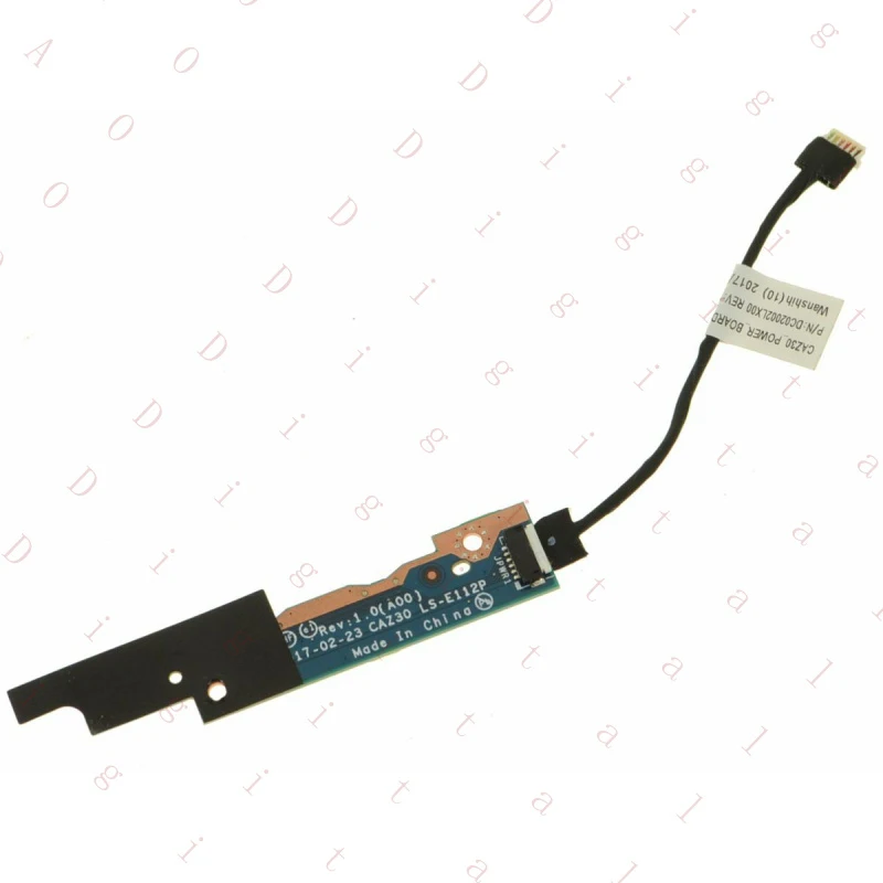 RN   0V30TJ FOR DELL 5289 7390 7389 2in1 Power Button Circuit Board w/ Cable LS-E112P