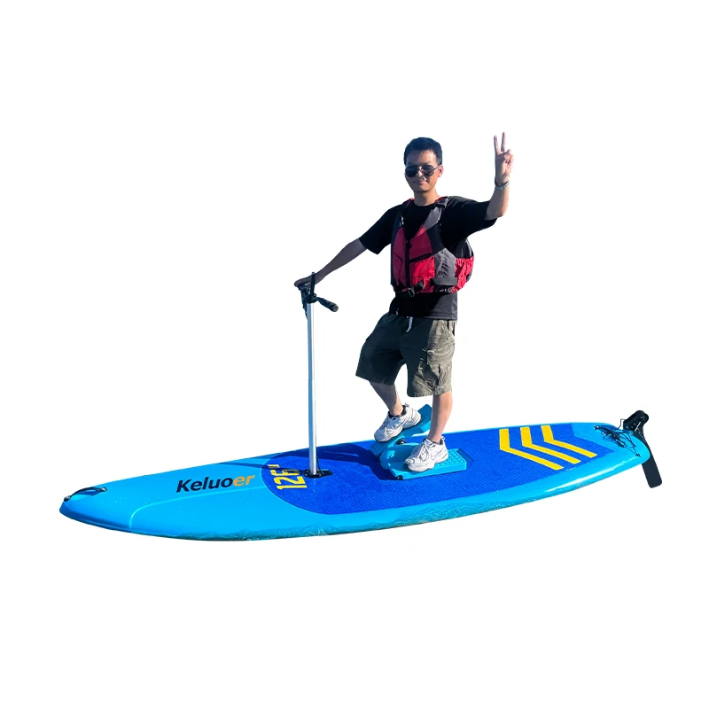 2024 Outdoor Inflatable Pedal SUP Standing Paddle Board Inflatable Pedal Paddleboards