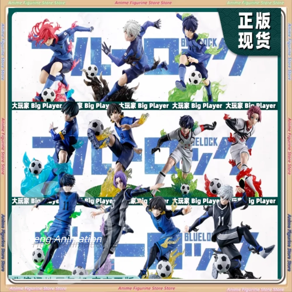 

Bandai Ichiban Reward Blue Prison Nendoroid Blue LockShiroshi Nagi, Ryo Itoshi, Isagi, Rin Itoshi Figurines, Action Figures,