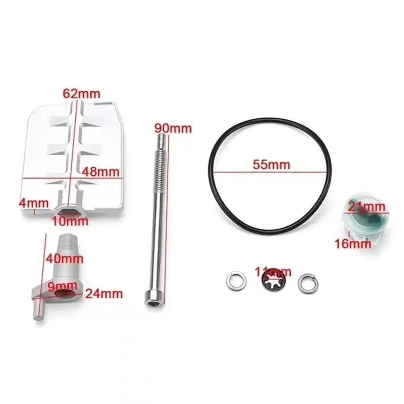 NEW-X8R0043 11617544806 11617502269 7544805 7502275 For BMW 2.2 2.5 M54 Engine Intake Manifold Valve Swirl Flap Repair Kit view 6