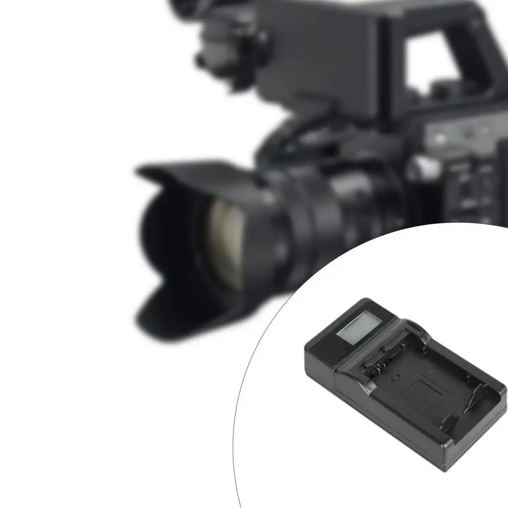 Digital Camera NP-FW50 Dual Battery Fast Charger Auto Current Control Dock for Sony NEX and Alpha Series