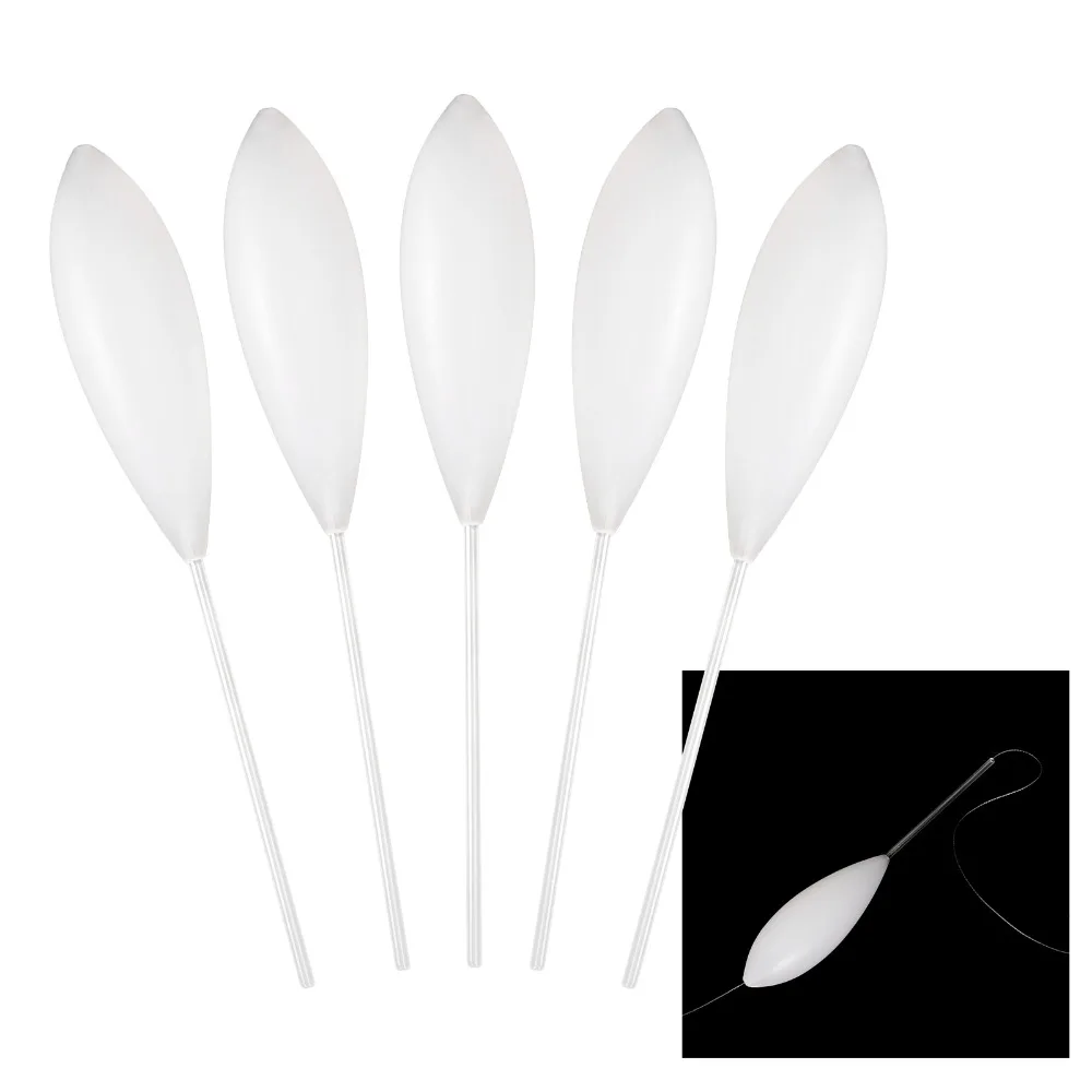 5PCS Durable Acrylic Casting Bobbers 50g 20cm Length Fishing Float Spinning Float Trout Fishing