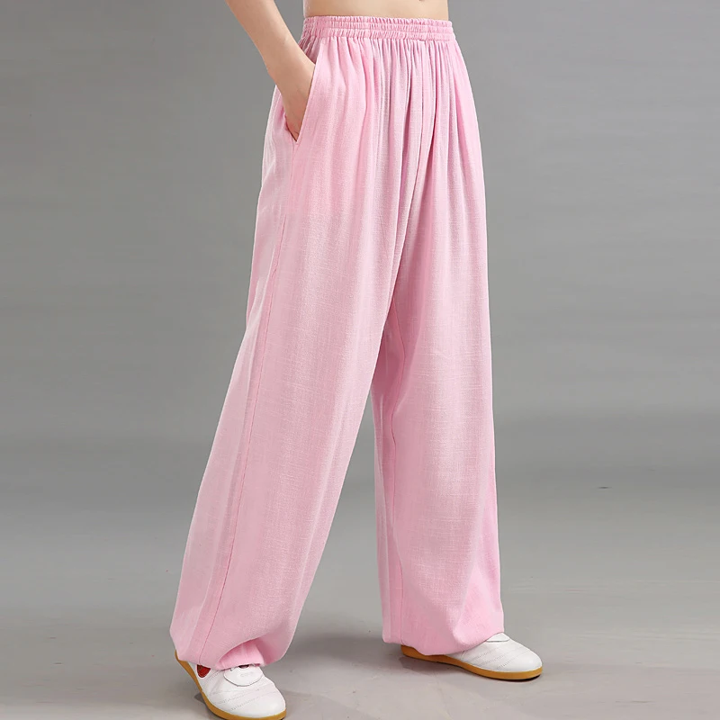 linen-tai-chi-pants-harem-style-kung-fu-training-uniform-unisex-for-men-women