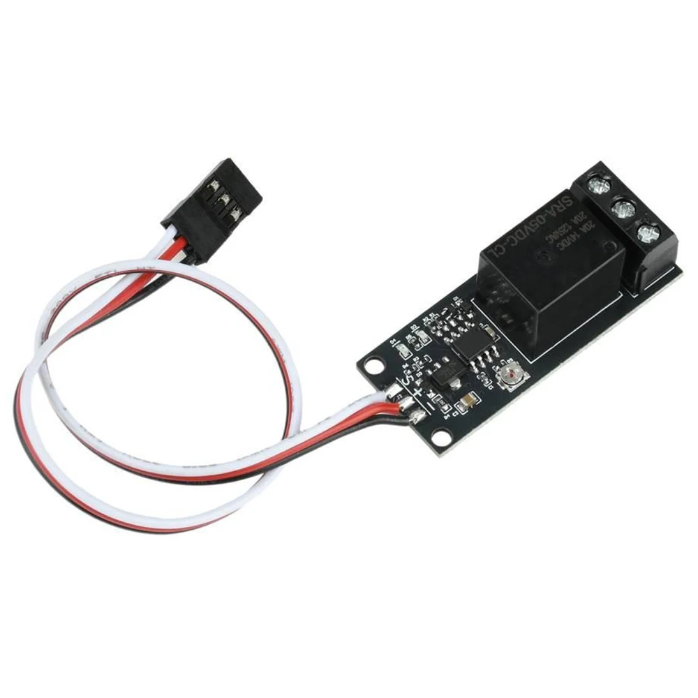 

5-18V PWM Switch Relay Navigation Light Control Delay Adjustable Remote Control Relay for Model Aircraft Vehicle and Ship Models
