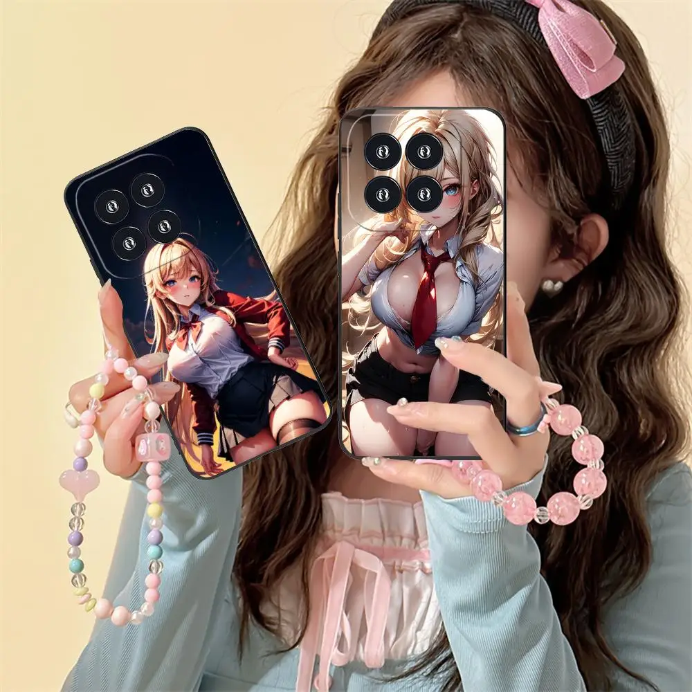 JK زي مدرسي فتاة جراب هاتف ل Xiaomi 15 14 13 12 Mi 11 T Ultra Lite Pro S X 5G الطباعة الملونة واقية جميلة فاخرة #2