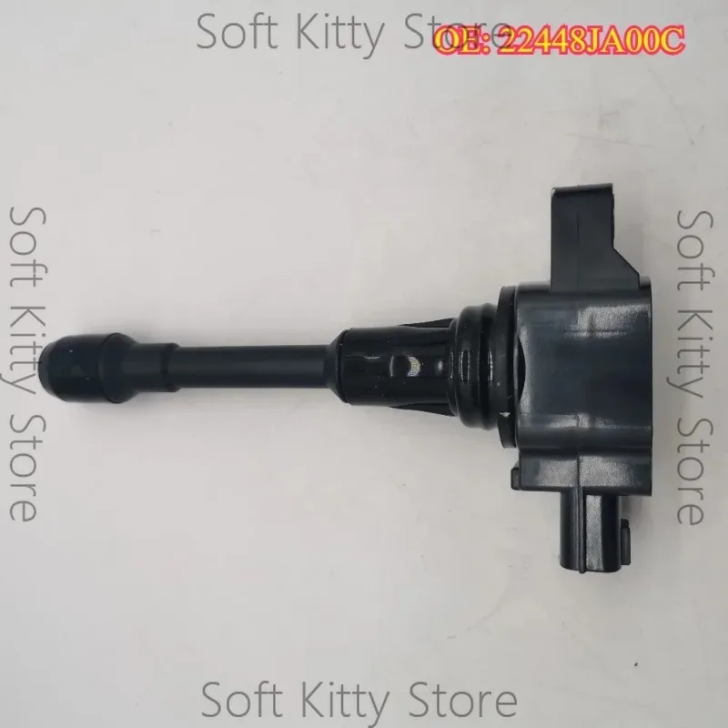 High quality New For 2/4Pcs 22448JA00C Ignition coil for 07-15 Altima Rogue Sentra Versa Micra X-Trail Qashqai  M56 FX50