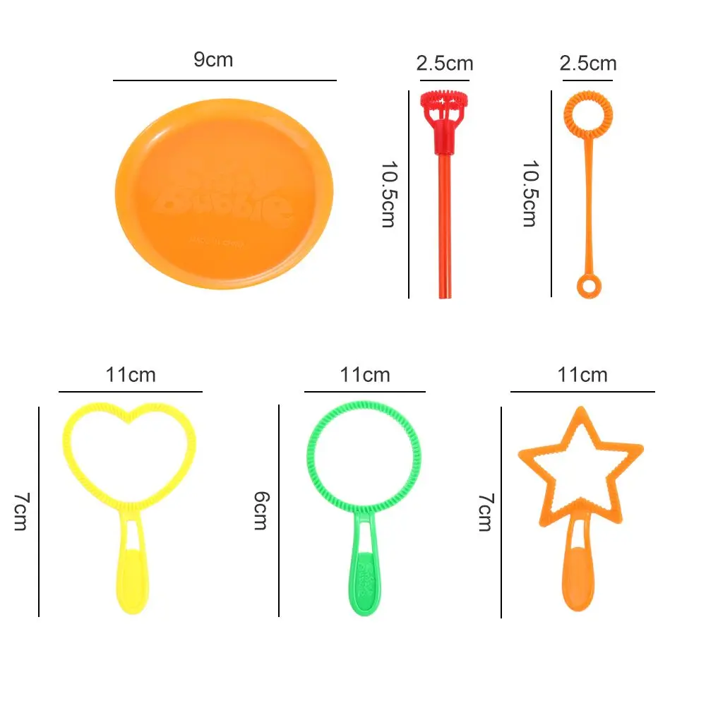 Funny Outdoor Summer Favorite Interactive Games Bubble Tool Bubble Toys Bubble Blower Bubble Wand Tool Bubble Stick