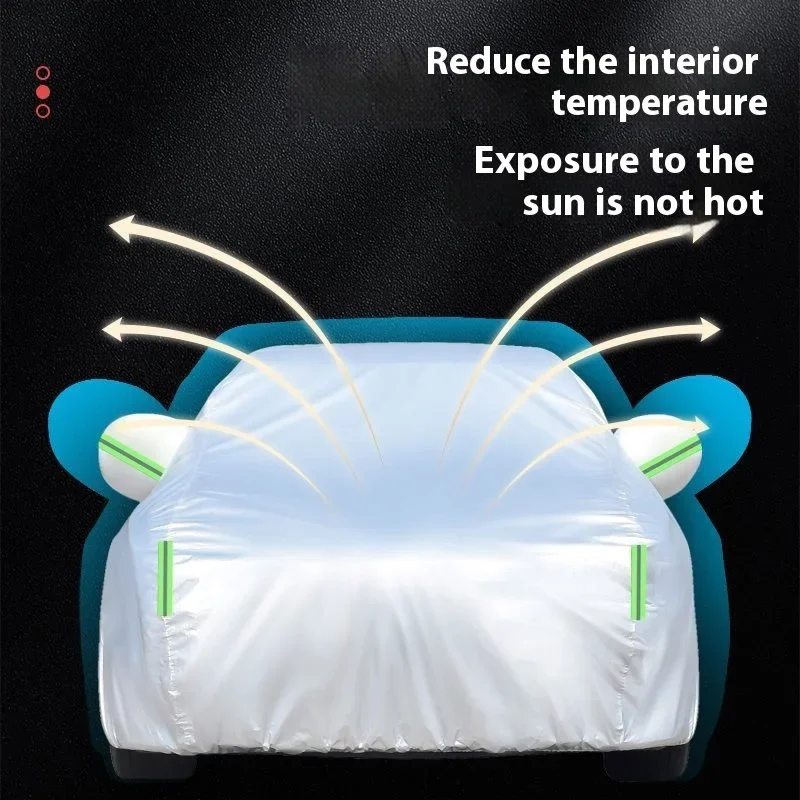 غطاء سيارة قطني لسيارات BMW 1 2 3 Series F52 F21 F20 E87 E81 E82 E88 F22 F23 F45 F46 E21 - حماية من المطر من الشمس والثلج