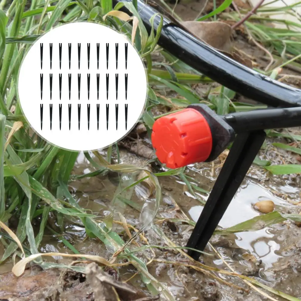 Irrigation Hose Stake Durable Drip Irrigation Hose Stake PE Anchoring  Convenient Patio Garden Lawn Drip Tubing Holder Stake