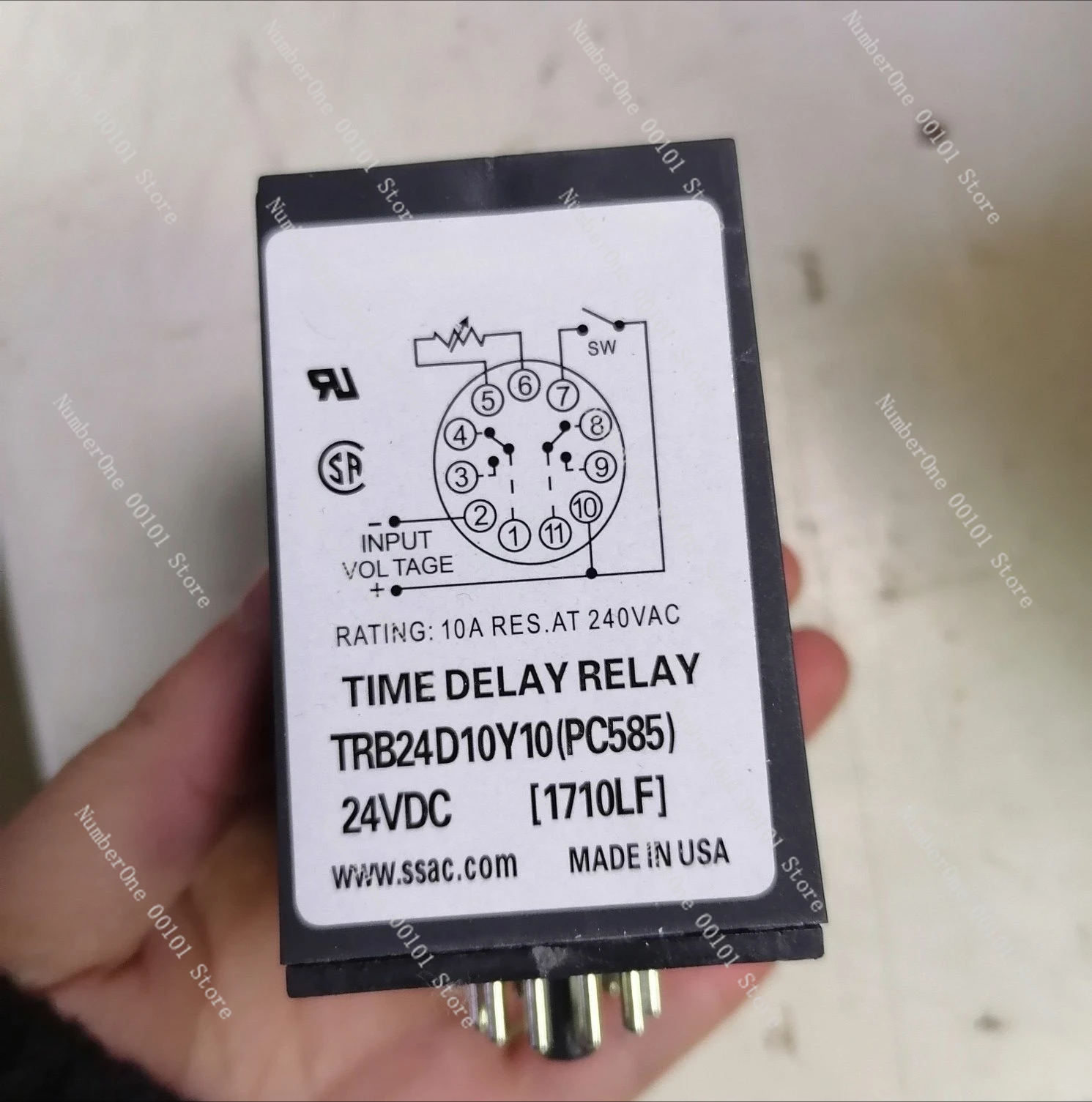 type time relay TRB24D10Y10