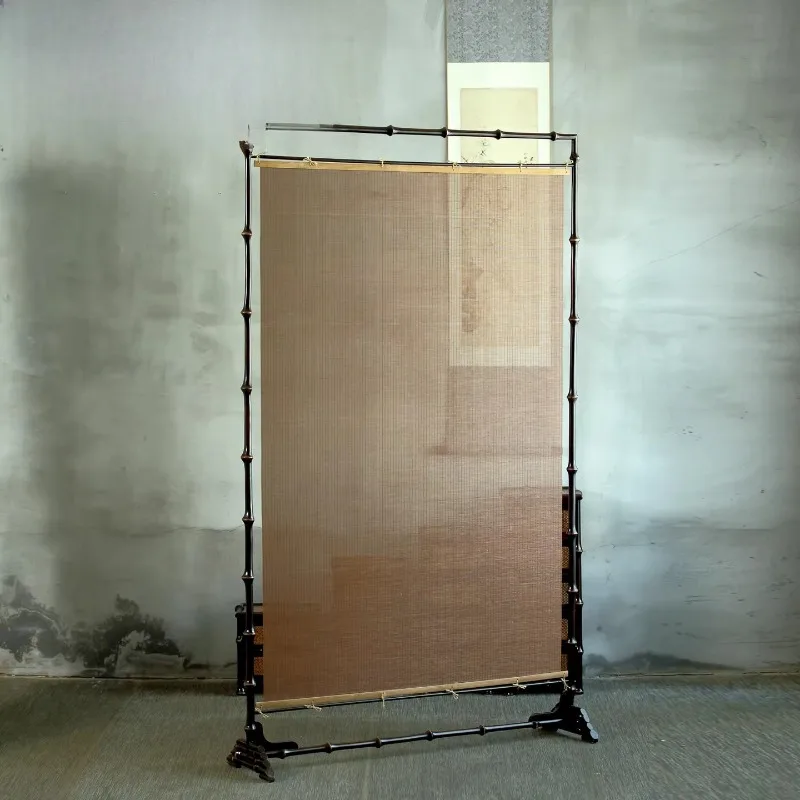 

Large screen, partition Chinese single fan porch blocking mobile seat screen