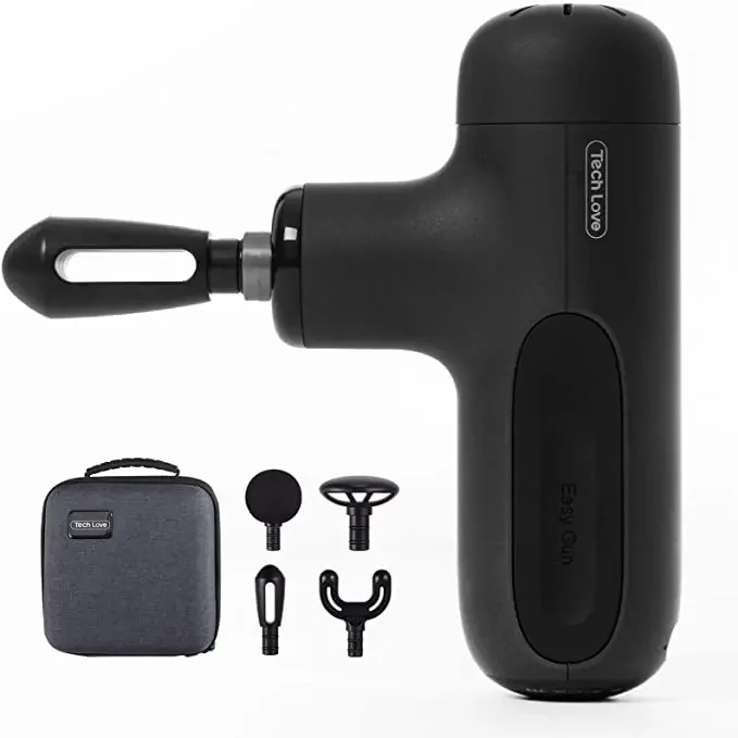 การสั่นสะเทือนปืน Professional นวดเนื้อเยื่อลึกกีฬากล้ามเนื้อนวดมินิปืน