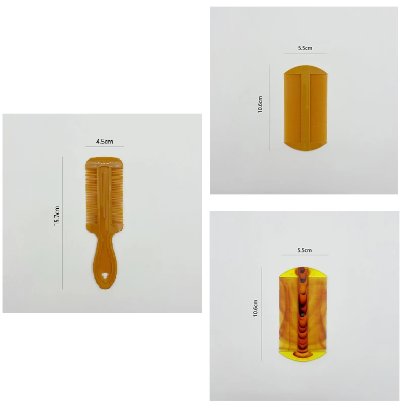 1pc fine-tooth comb, lice comb, dandruff comb, flea comb, suitable for girls and adults, can be used on both dry and wet