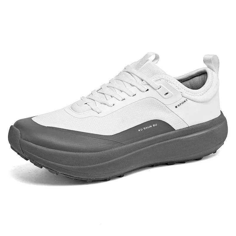

Daily Marathon Sneakers Men Cushioned Breathable Mesh Thick Soled Outdoor Casual Running Walking Sports Shoes