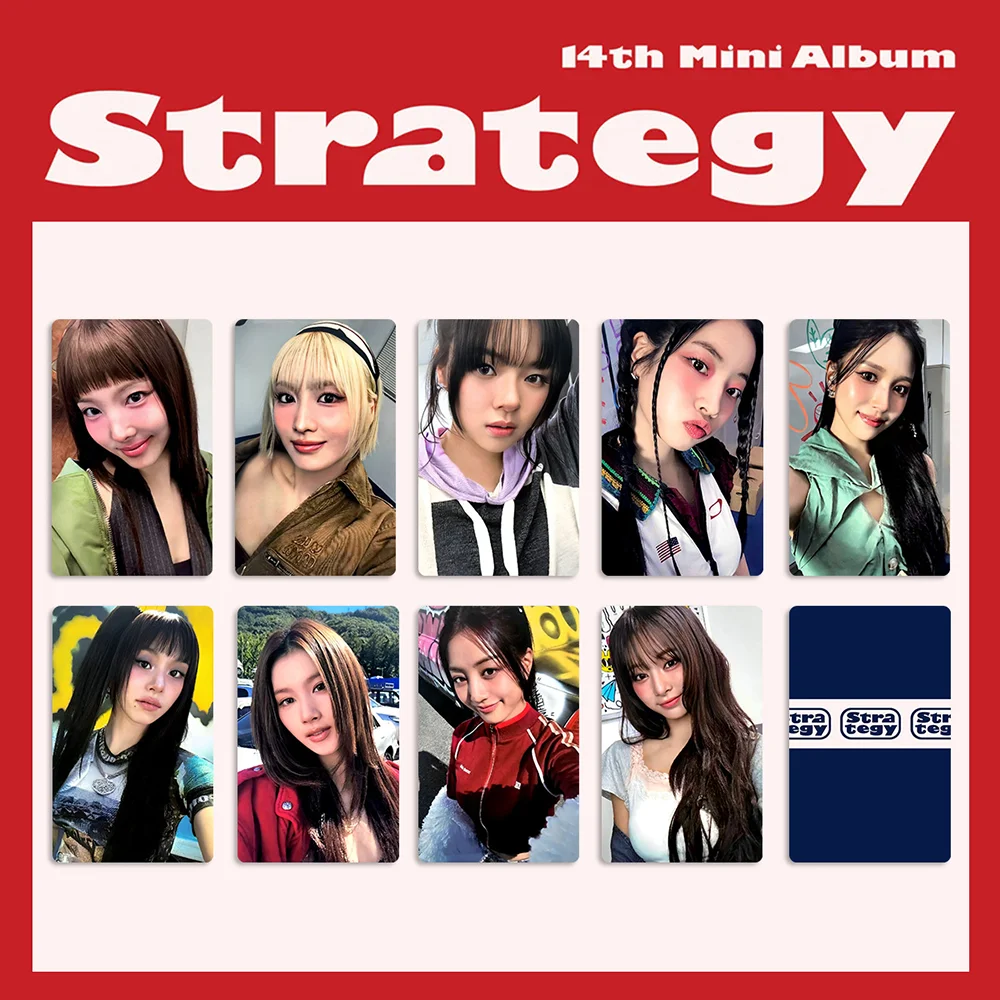 Kpop 14th Mini Album Strategy Photocard NAYEON Momo Sana Withmuu Pre-Ordered LOMO Card Mina JIHYO DAHYUN Fans Collection