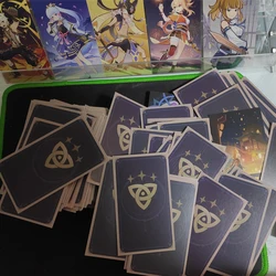 191Pcs/Set Hot Genius Invokation TCG Card Collection Xingqiu Yoimiya Keqing Photo Cards Anime Peripheral Tabletop Game Impact