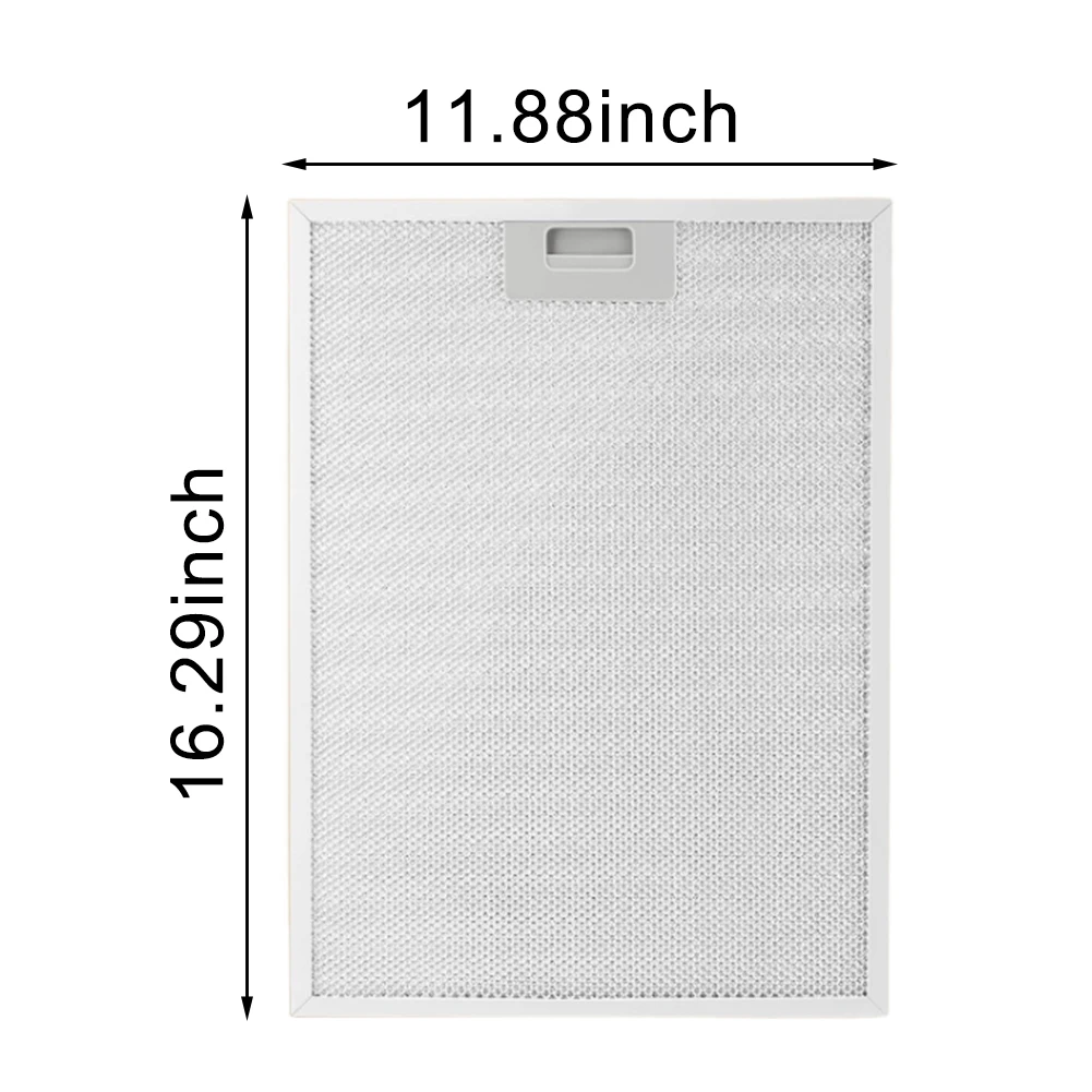 2PCS Aluminum Mesh Range Hood Replacement Filter 2-Pack For BPPFA30 QP130 Models Enhanced Grease Capture For Home Chefs