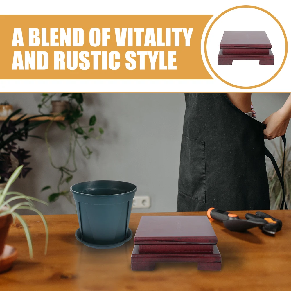 

Wood Display Stand Professional Pot Stand Sturdy Trustworthy Tool Multiple Jobs Once Excellent Craftsmanship Visually Appealing