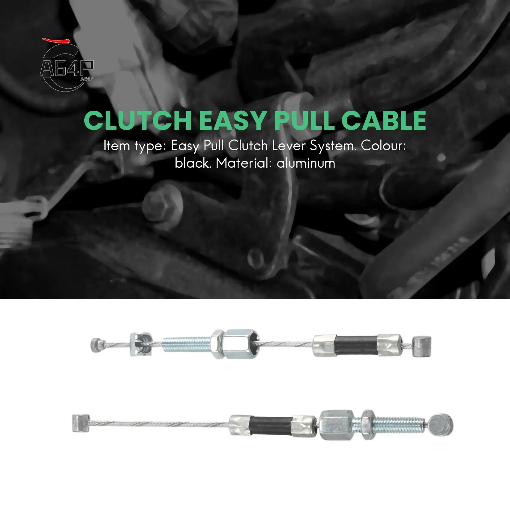 

A64P-Motorcycle Stunt Clutch Lever Easy Pull Cable System For Yamaha Kawasaki Honda Dirt Bike Parts