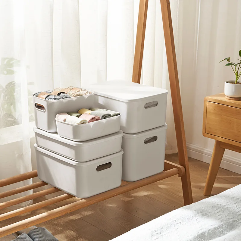 Clutter Organizer Desktop Cosmetic Organizer Dormitory Storage Kitchen Multi Functional Basket Ward Robe Clothes Box