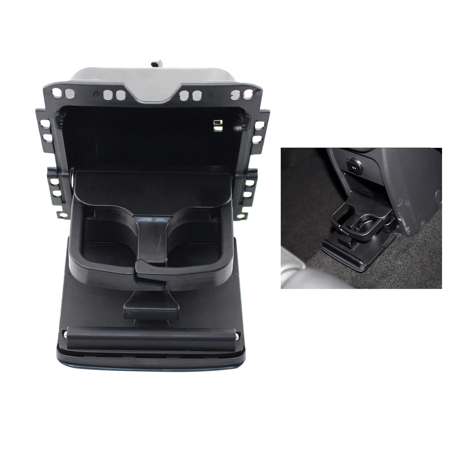 Automobile Universal Rear Armrest Drinks Holder Cup Beverage Mount Storage