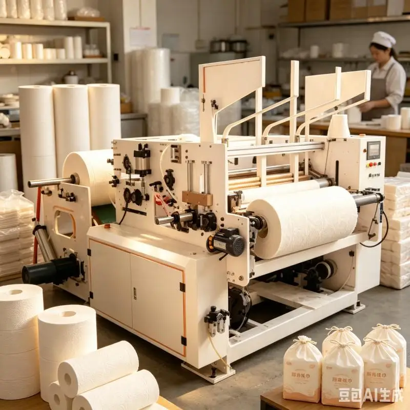 Customized Tissue Paper Manufacturing Machine Toilet Paper Roll Production Line High Speed Automatic Processing Equipment