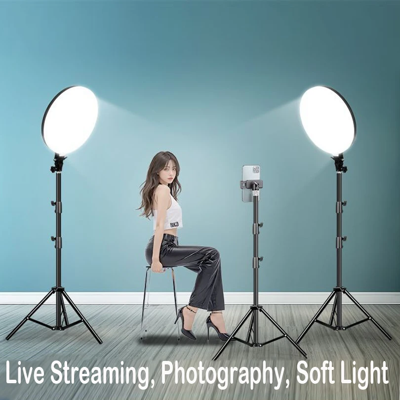 ชุดไฟวิดีโอ LED ขนาดใหญ่ 45 ซม - Photography Led Lighting Kit บทวิจารณ์และราคา
