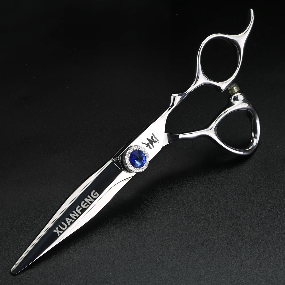 

XUANTENG High Quality Cutting Scissors 6-inch 440C Steel Hair Scissors Home Haircutting Tools