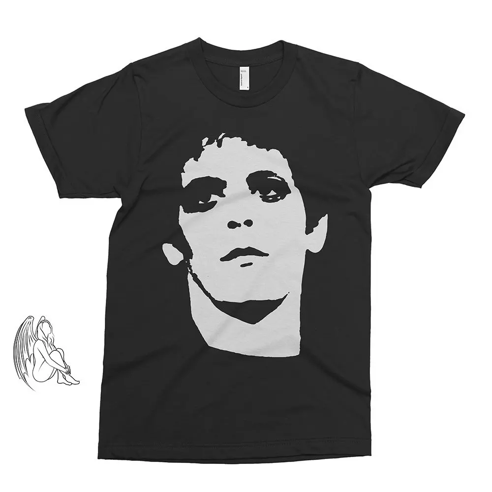 Lou Reed T-shirt, Tee, Velvet Underground, Punk, Music, Rock, The Killers, The Clash, Warhol Genius, Cool Gift