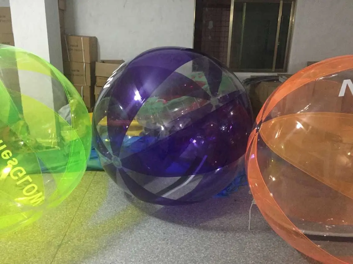 2m Inflatable Water Walking Ball Water Rolling Ball Water Balloon Zorb Ball Inflatable Human Hamster Plastic