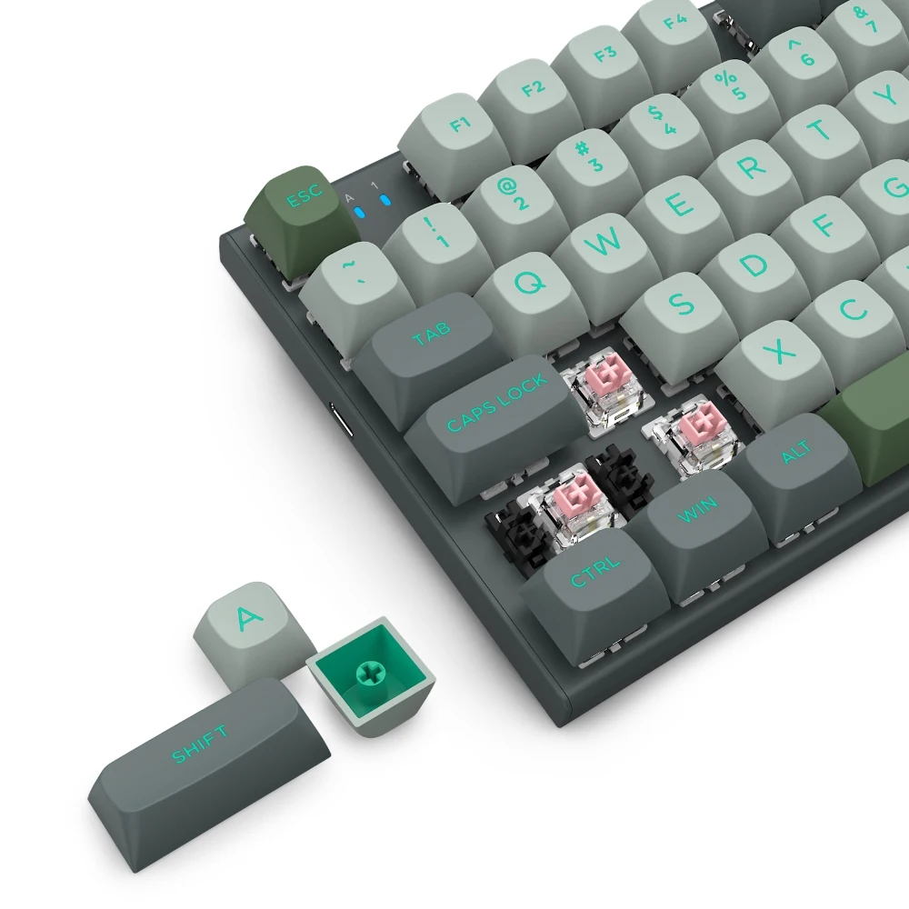 Imagem -05 - Teclado Mecânico E-yooso Hz-94 Teclados para Jogos Tkl de Gatilho Rápido Teclado de Interruptor Magnético Hiper Rápido Rgb Compacto 94 Teclas