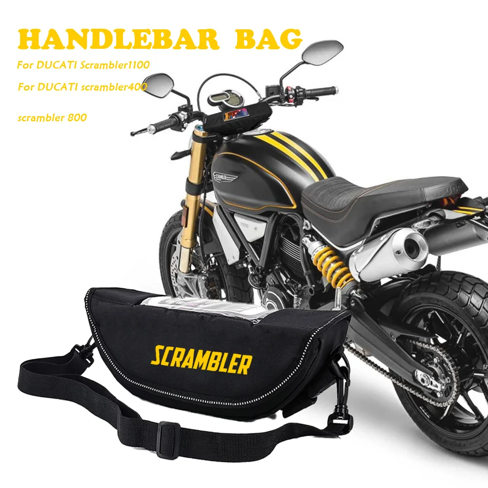 

Motorcycle accessory Waterproof And Dustproof Handlebar Storage Bag For DUCATI Scrambler1100 Ducati scrambler400 scrambler 800