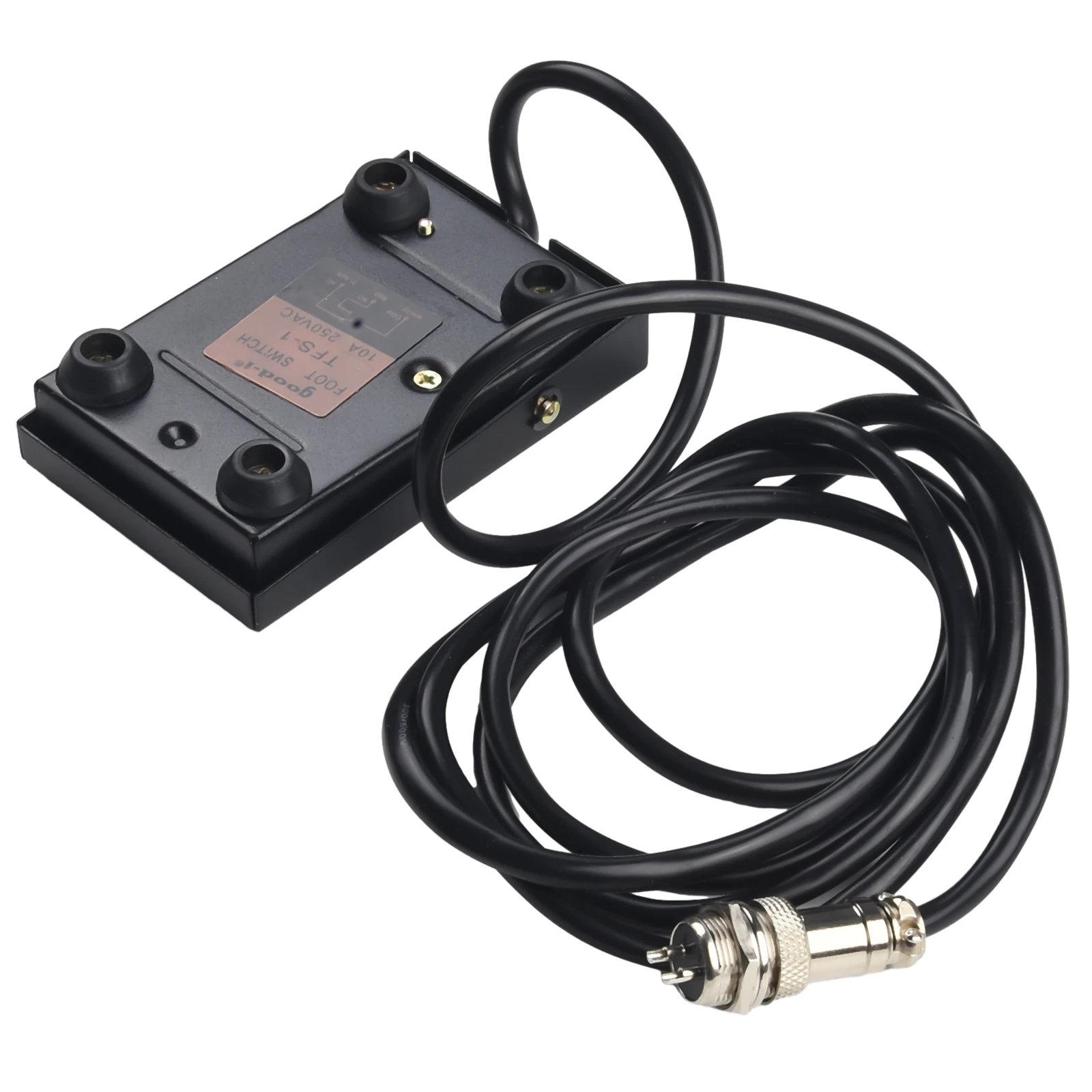 2/3 Pin Foot Pedal Power Controller Switch For TIG Plasma Cutting Welder Spot Welding Machine Anti-Skid IP62 5A AC380V DC220V