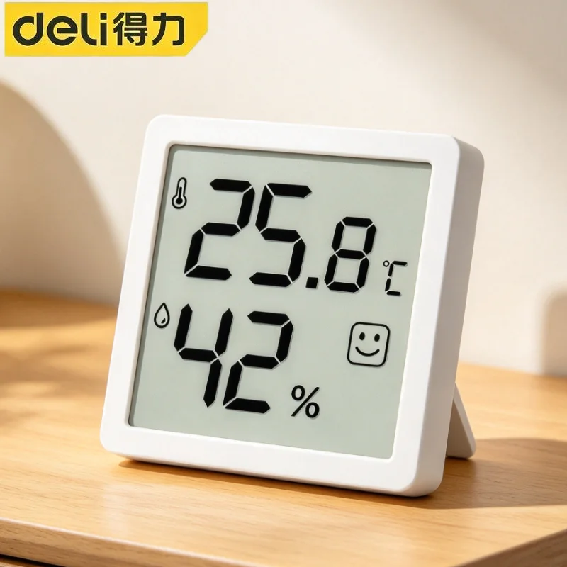 LCD Digital Thermometer Hygrometer Indoor Room Electronic Temperature Humidity Meter Sensor Gauge Weather Station for Home