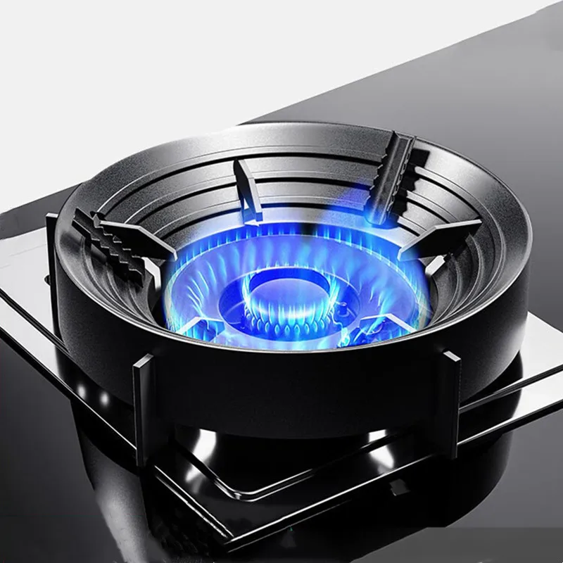 

Enamel Energy-Saving Cover Fire Reflection Windproof Cover Windproof Ring Heat Insulation Ring Gas Stove Kitchen Accessories