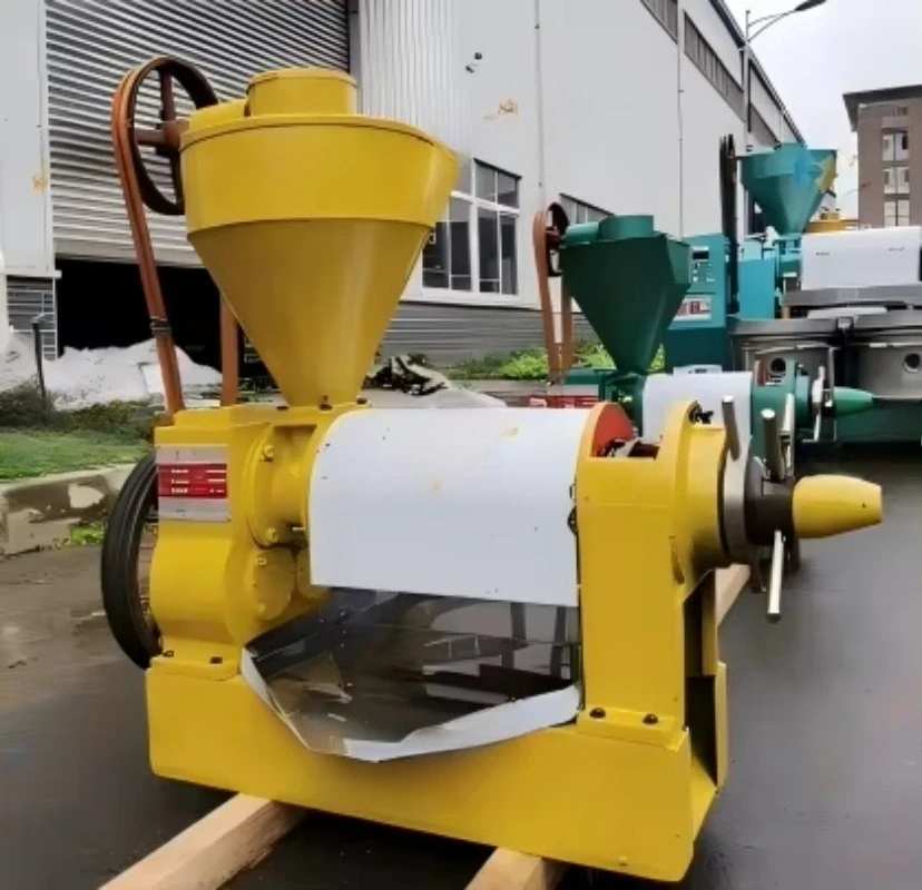 New Commercial Automatic Screw Oil Press Machine with Engine for Extracting Rapeseed Peanut Sesame Soybean Sunflower Seed Oil